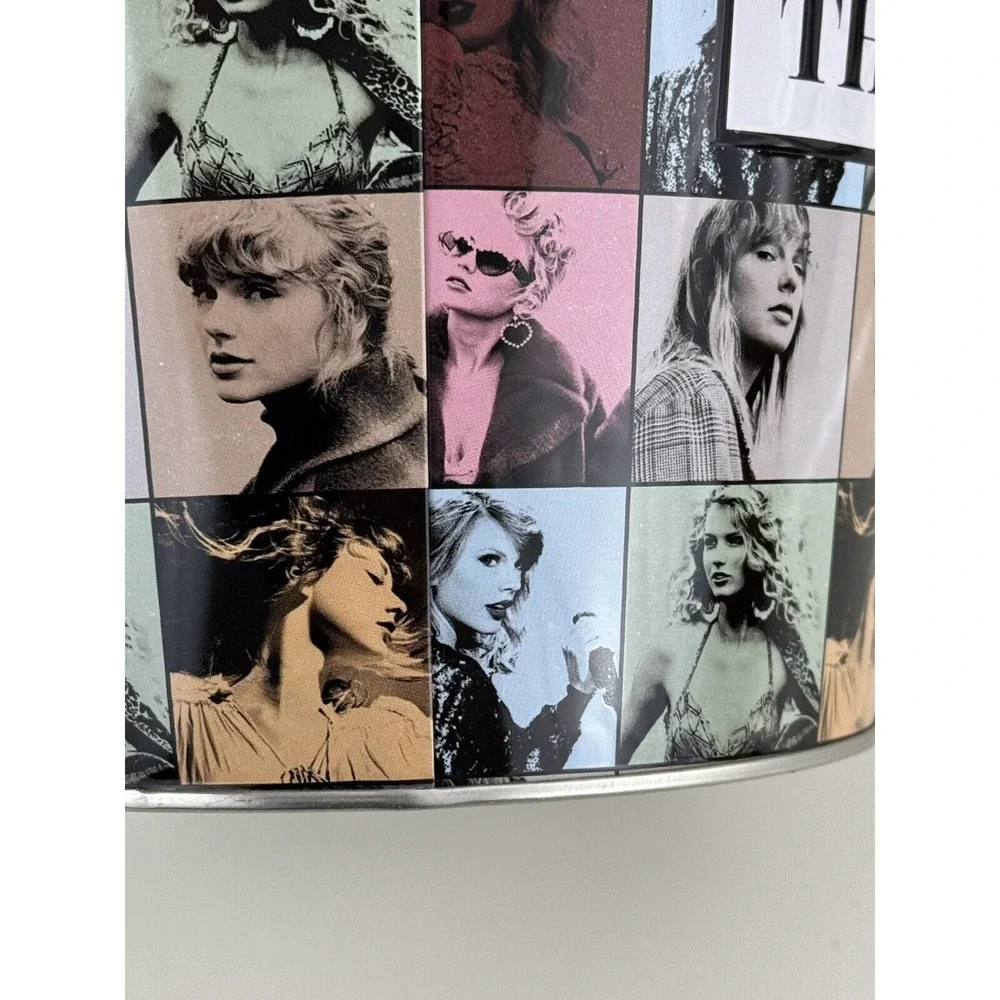 TAYLOR SWIFT BUCKET THE ERAS TOUR MOVIE Popcorn Bucket‎ Pink Tin AMC EXCLUSIVE